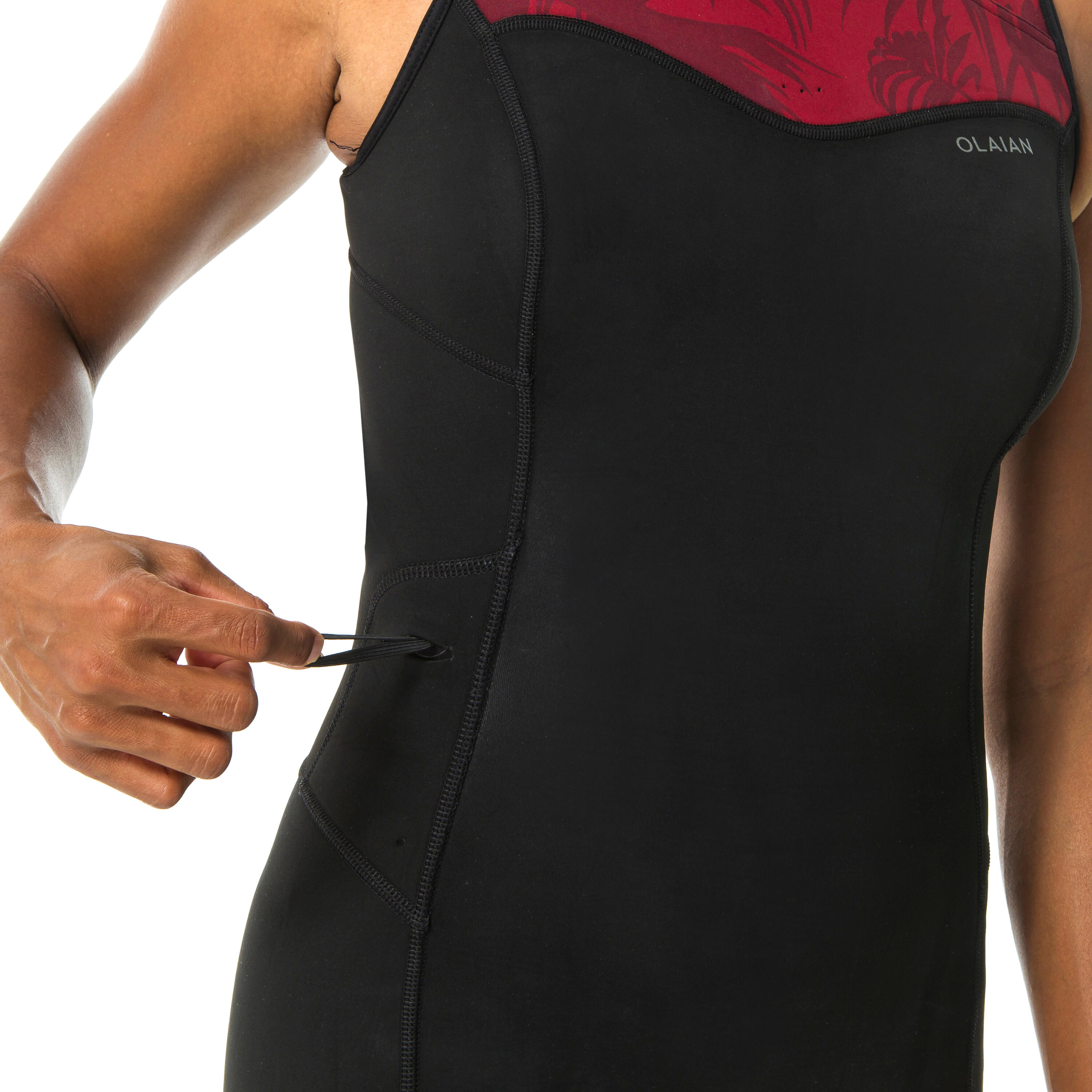 Women’s advanced neoprene longjane wetsuit 1.5 mm extra-soft with no zip 6/17
