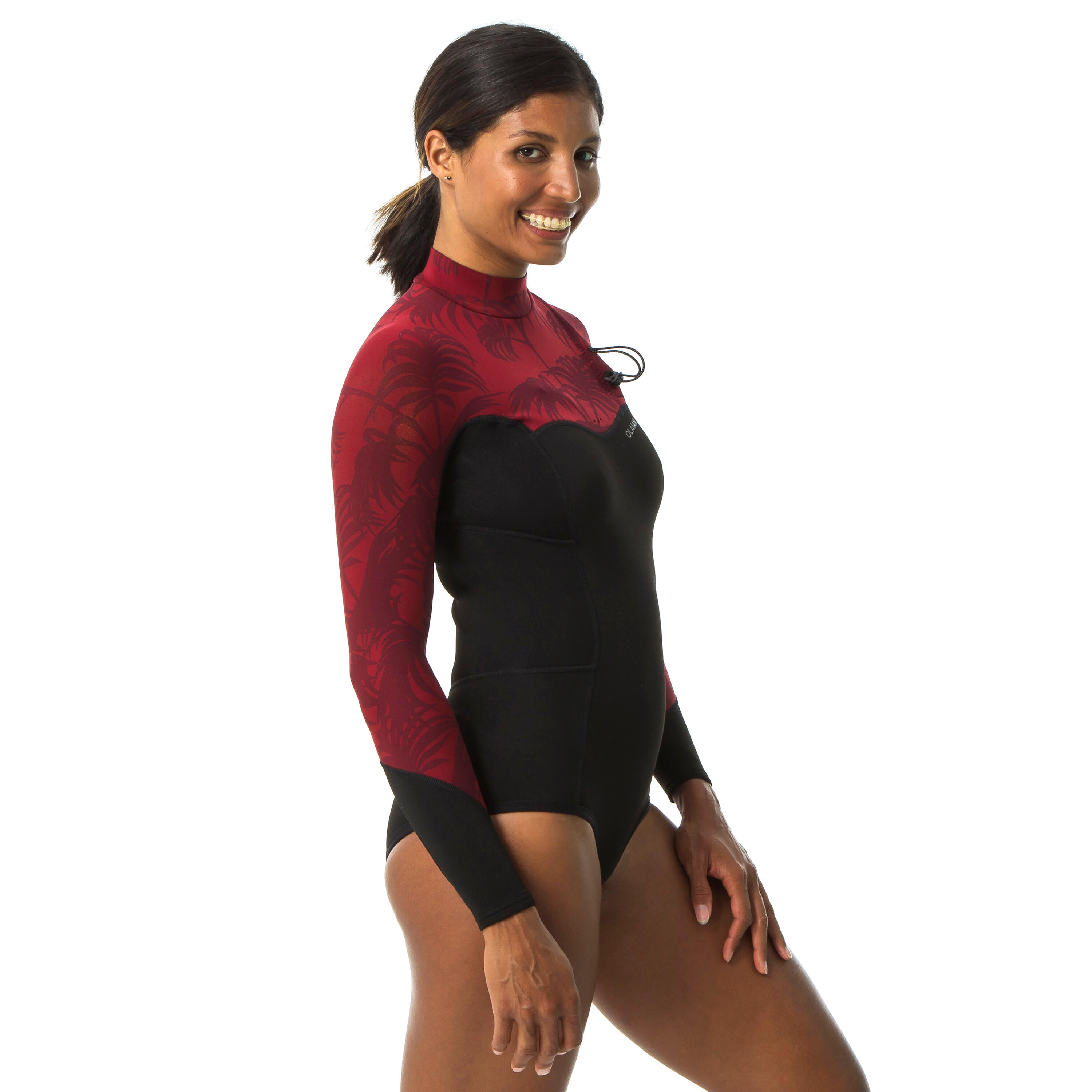 Advanced Women’s Long Sleeve Neoprene Shorty 1.5 mm extra-soft foam with no zip 5/11