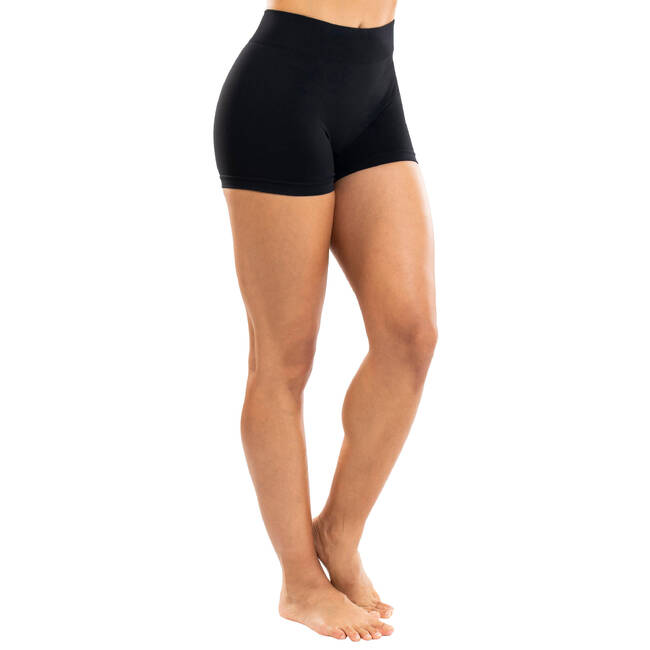 Buy Women'S Seamless Modern Dance Shorts - Black Online