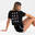 T-shirt crop top danses urbaines noir femme