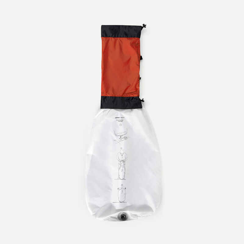 ULTRALIGHT INFLATABLE MATTRESS PUMP BAG Decathlon