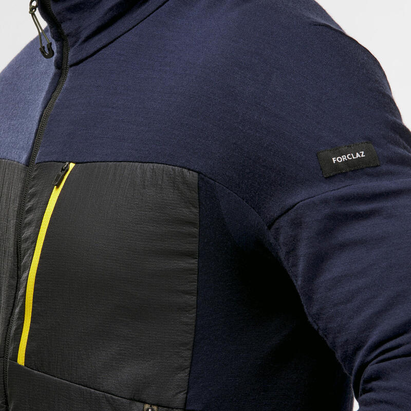 Bluza trekkingowa męska Forclaz MT900 merino