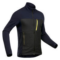 Sous veste de trek montagne en laine mérinos - MT900 Homme