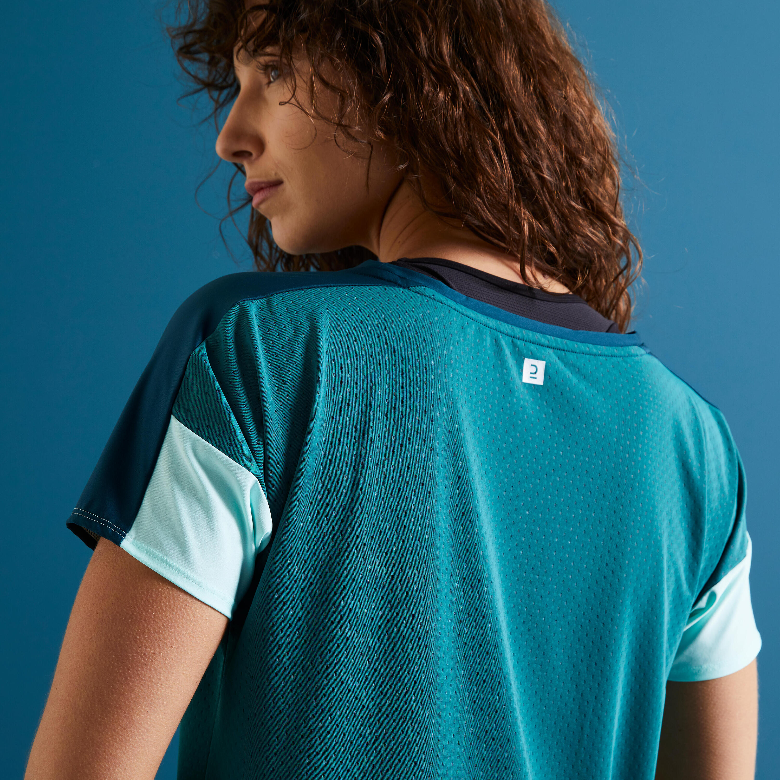 Loose Fitness T-Shirt - Color Block 4/4
