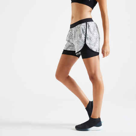 2-in-1 Anti-Chafing Fitness Shorts
