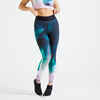 High-Waisted Fitness Leggings - Printed