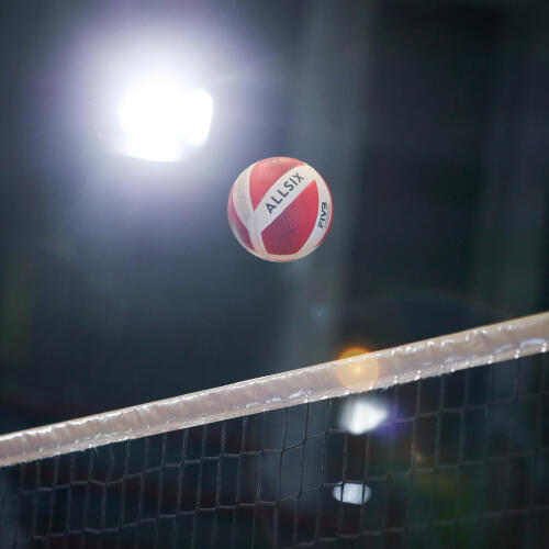 VOLEYBOL TOPU - BEYAZ / KIRMIZI - V900 ALLSIX