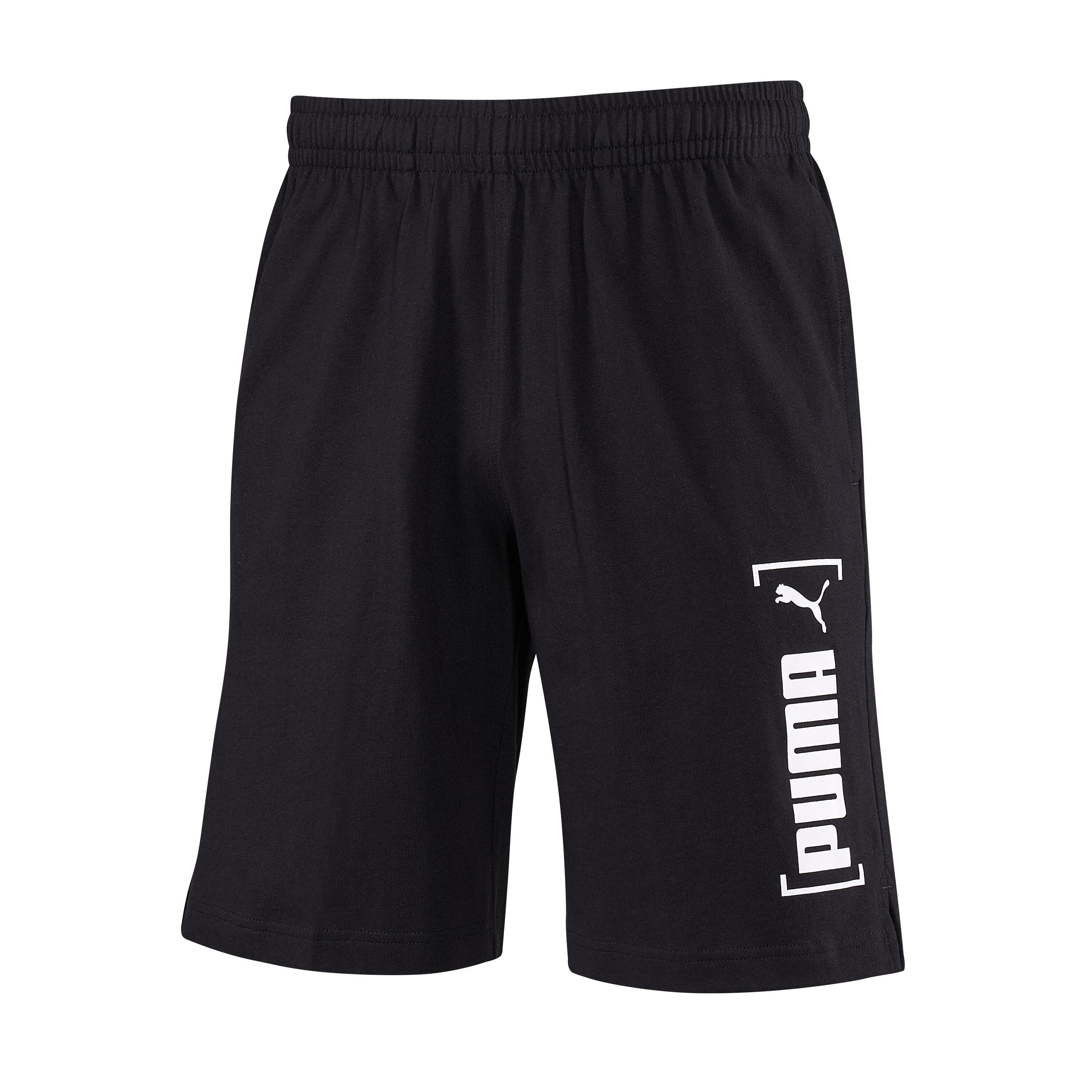 Short Fitness homme coton droit avec poche -  Noir 4/9