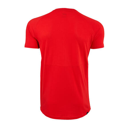 Crvena muška sportska majica kratkih rukava 