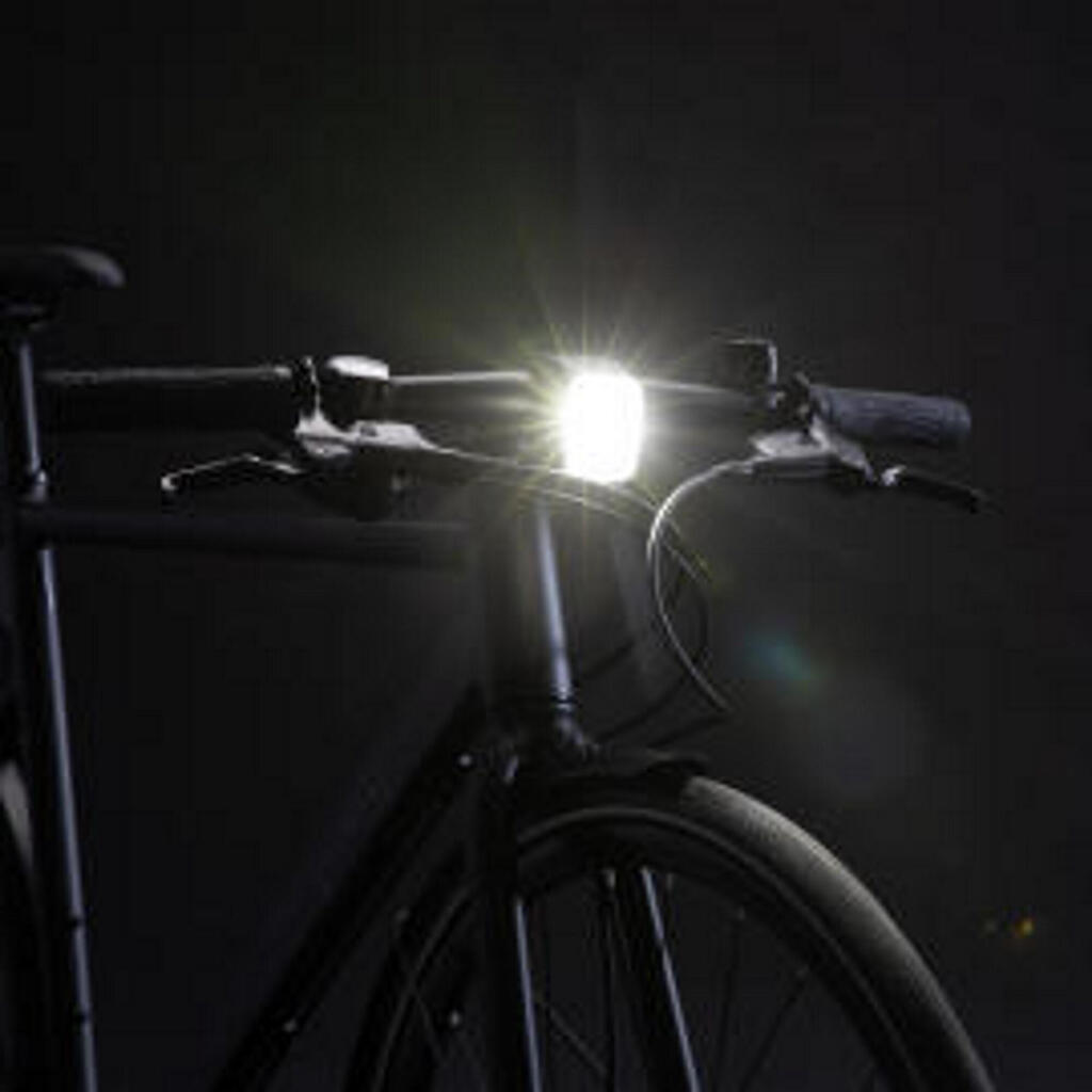 Prednje svjetlo USB za gradski bicikl Elops Speed 