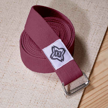 Yoga Strap 2.5 m - Burgundy