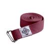 Organic Cotton Yoga Strap - Burgundy