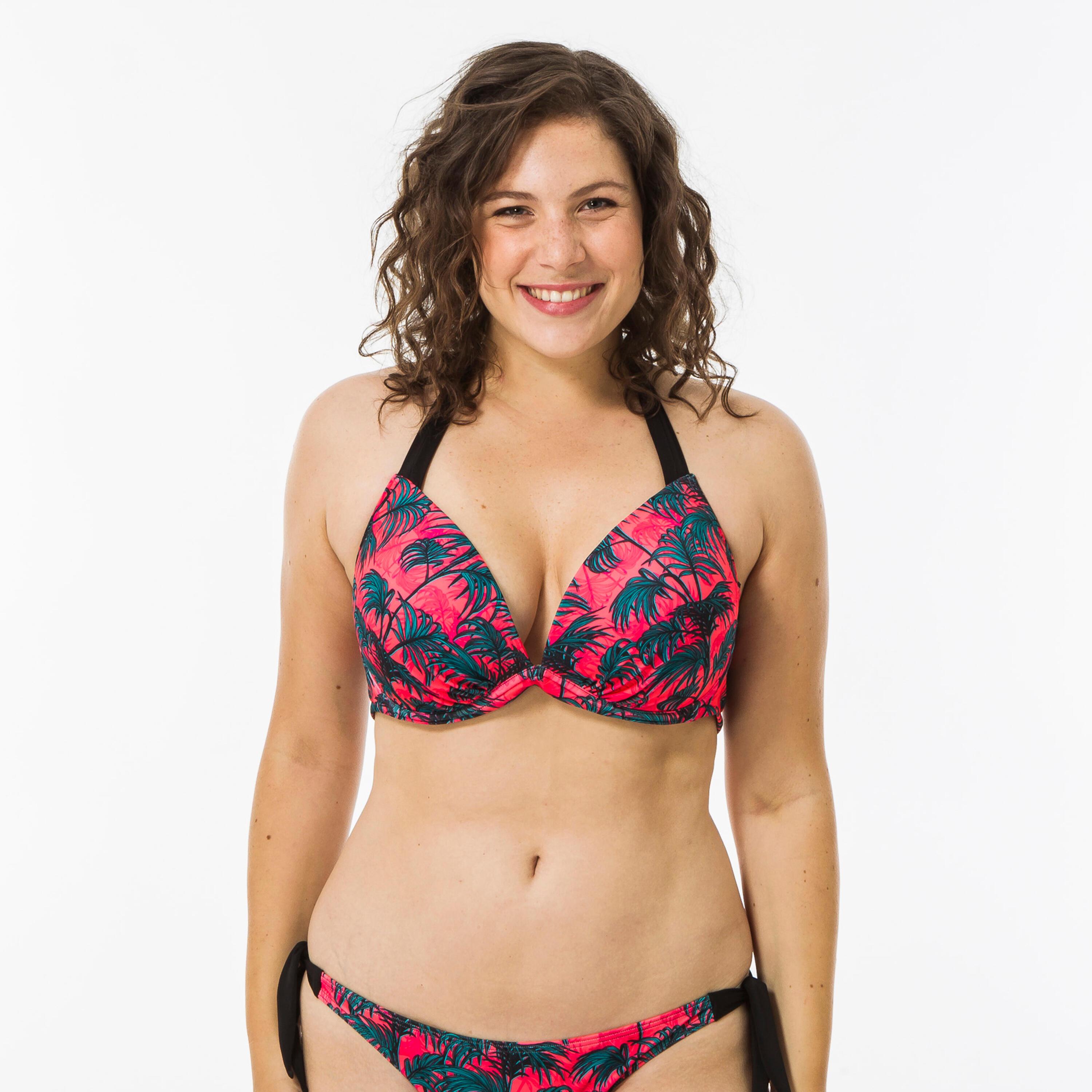 swimsuit with padded top