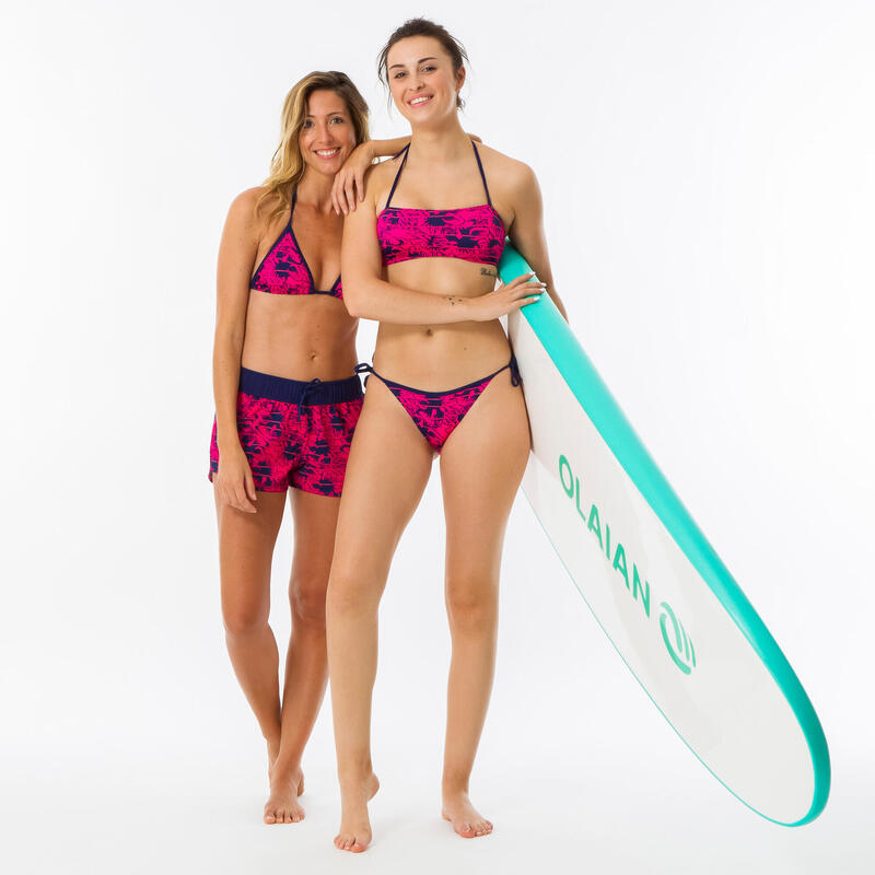 Bikinitop voor surfen Mae Wako triangel met schuifcups