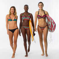 WOMEN'S SLIDING TRIANGLE SWIMSUIT TOP 
REMOVABLE PADDED CUPS MAE PARADISE