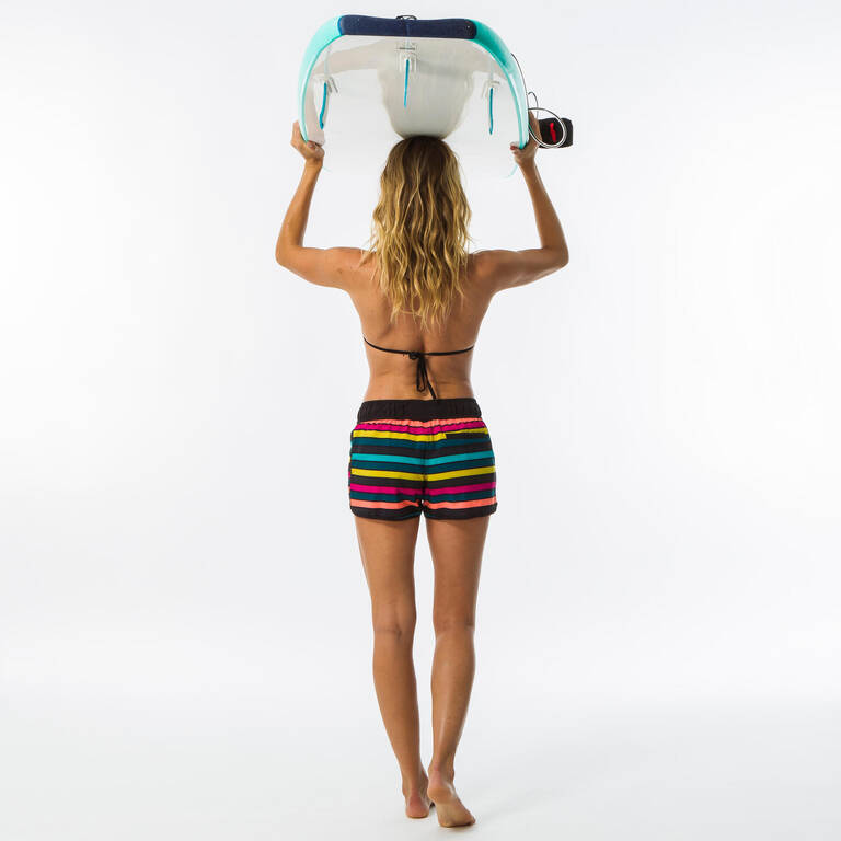 Women surfing boardshorts with elasticated waistband & drawstring TINI PARADISE