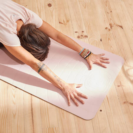 Light Yoga Mat 5 mm - Pink