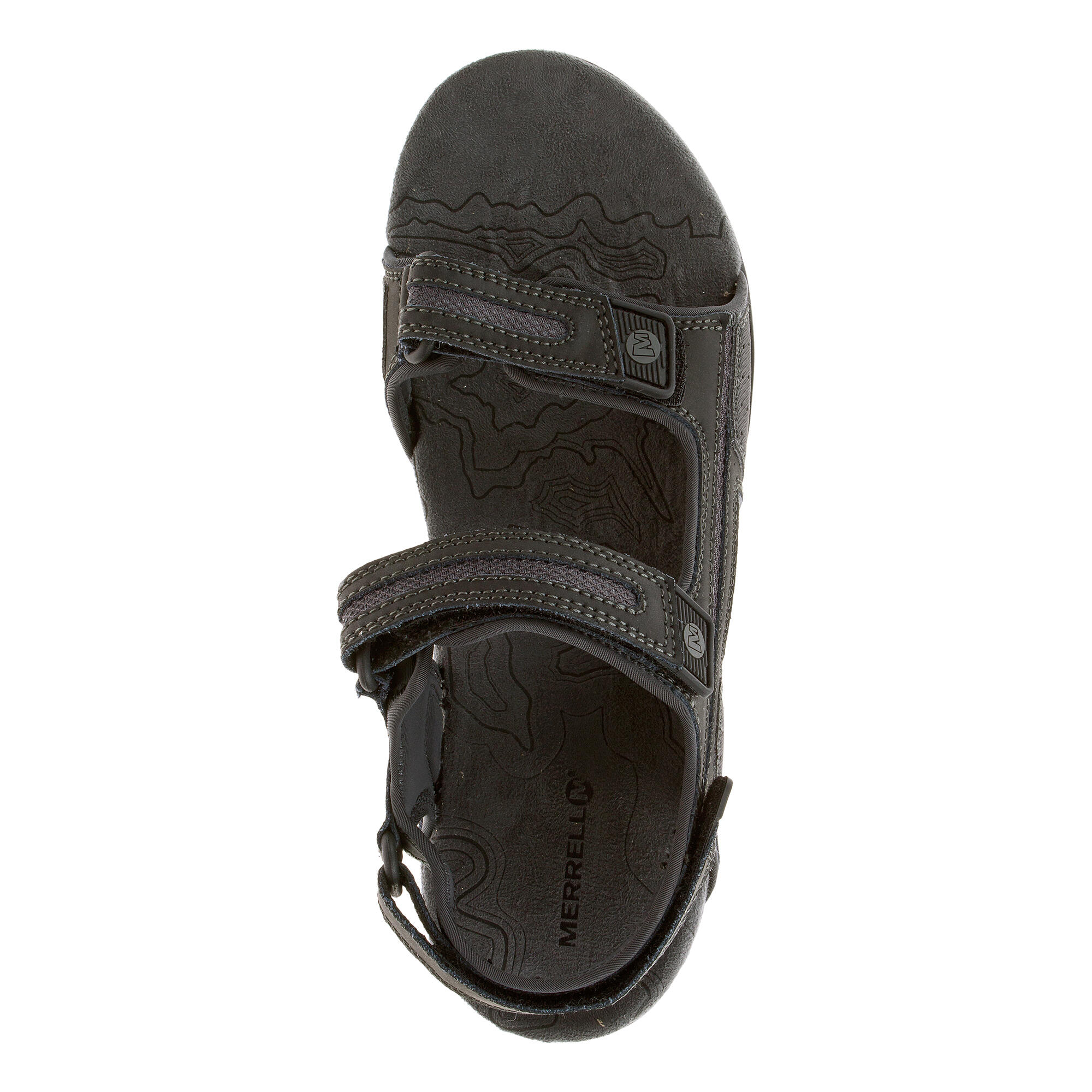 Men's walking sandals - Merrell Sandspur - Black 7/8