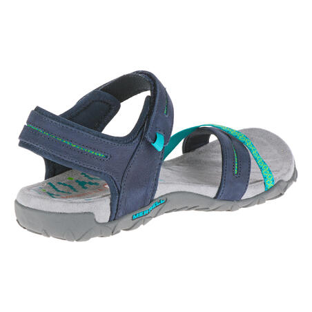 Plave ženske sandale za pešačenje TERRAN CROSS