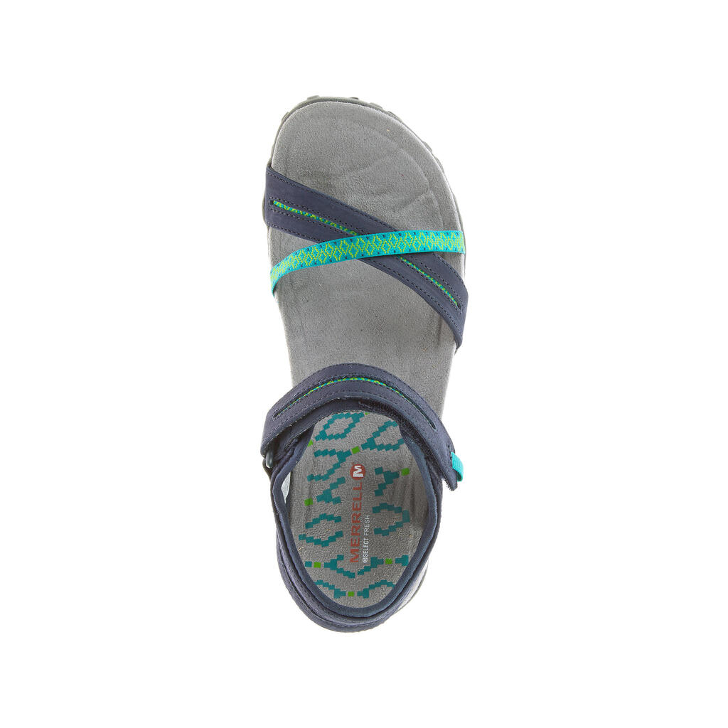 Women's walking sandals - Merrell Terran Cross - Navy