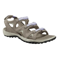 Sandalias de senderismo y trekking Mujer Columbia Santiam Beige