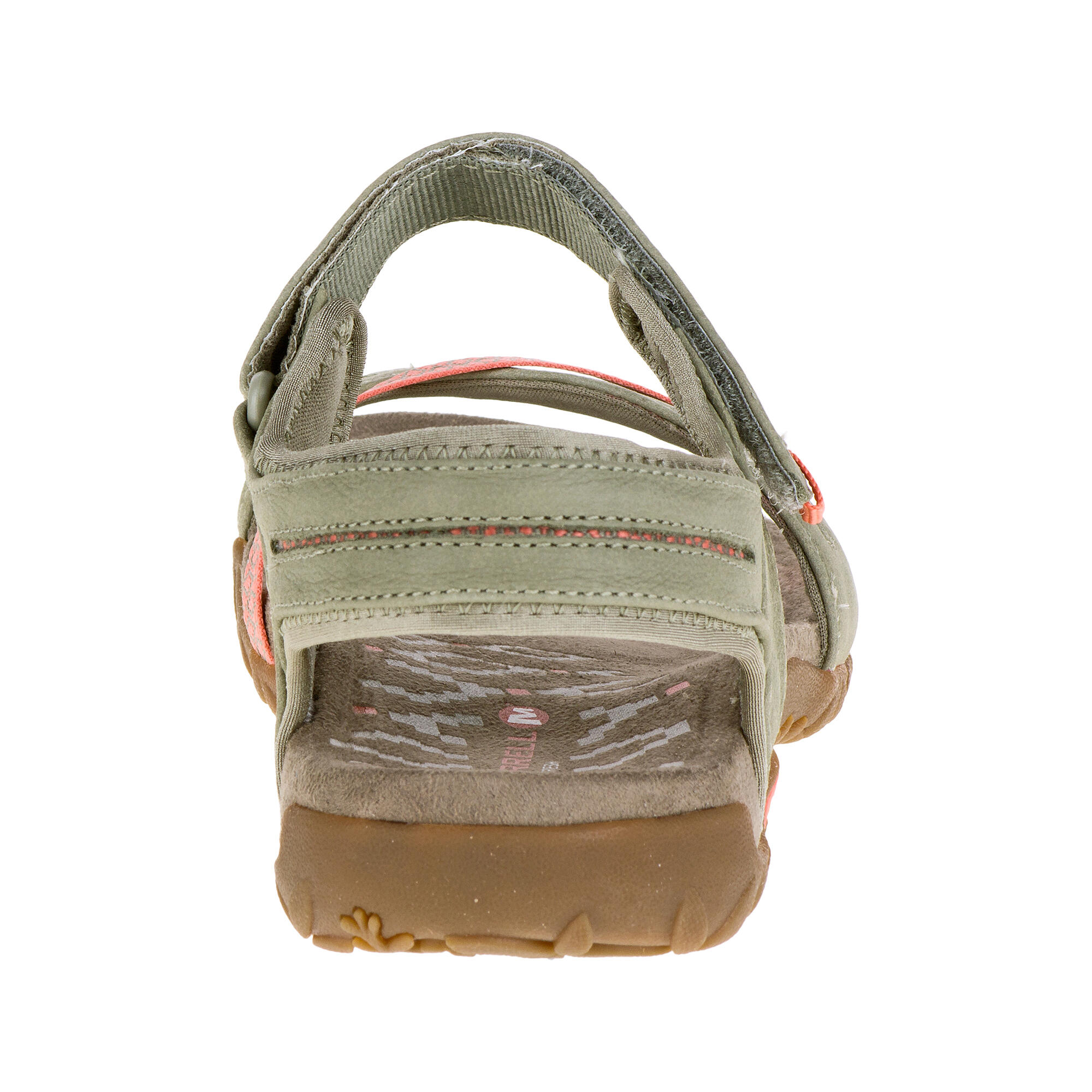 Wandelsandalen voor dames Terran Cross roestbruin 3/8