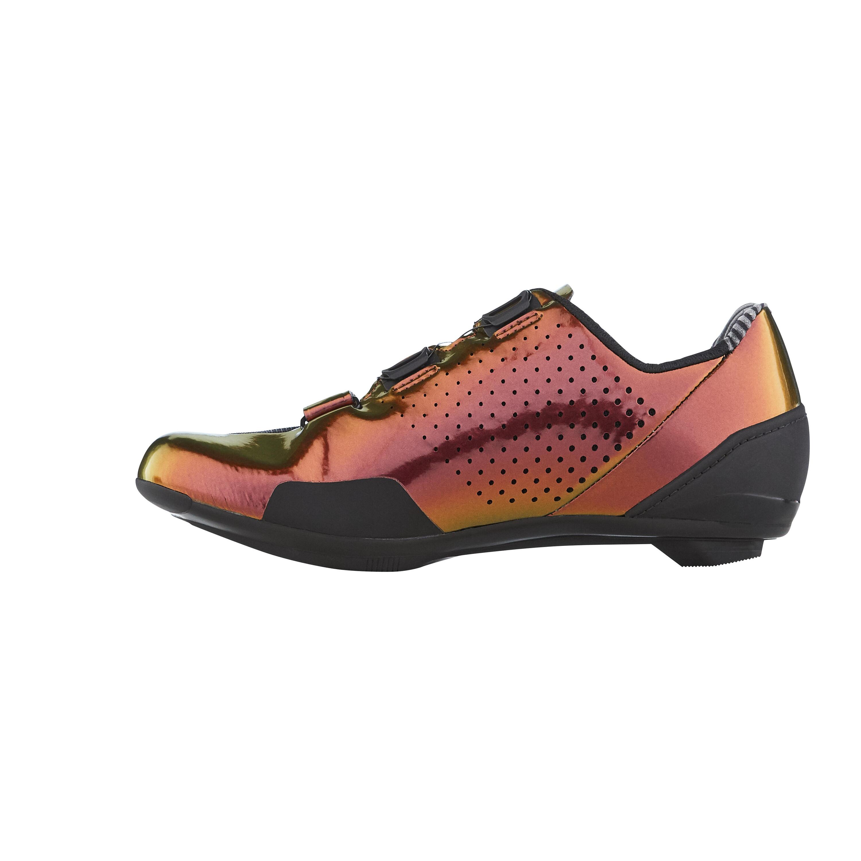RoadR 520 Women's Carbon Road Cycling Shoes - Iridescent Burgundy 3/6