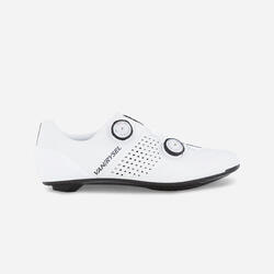 Zapatillas de ciclismo carretera VAN RYSEL blancas