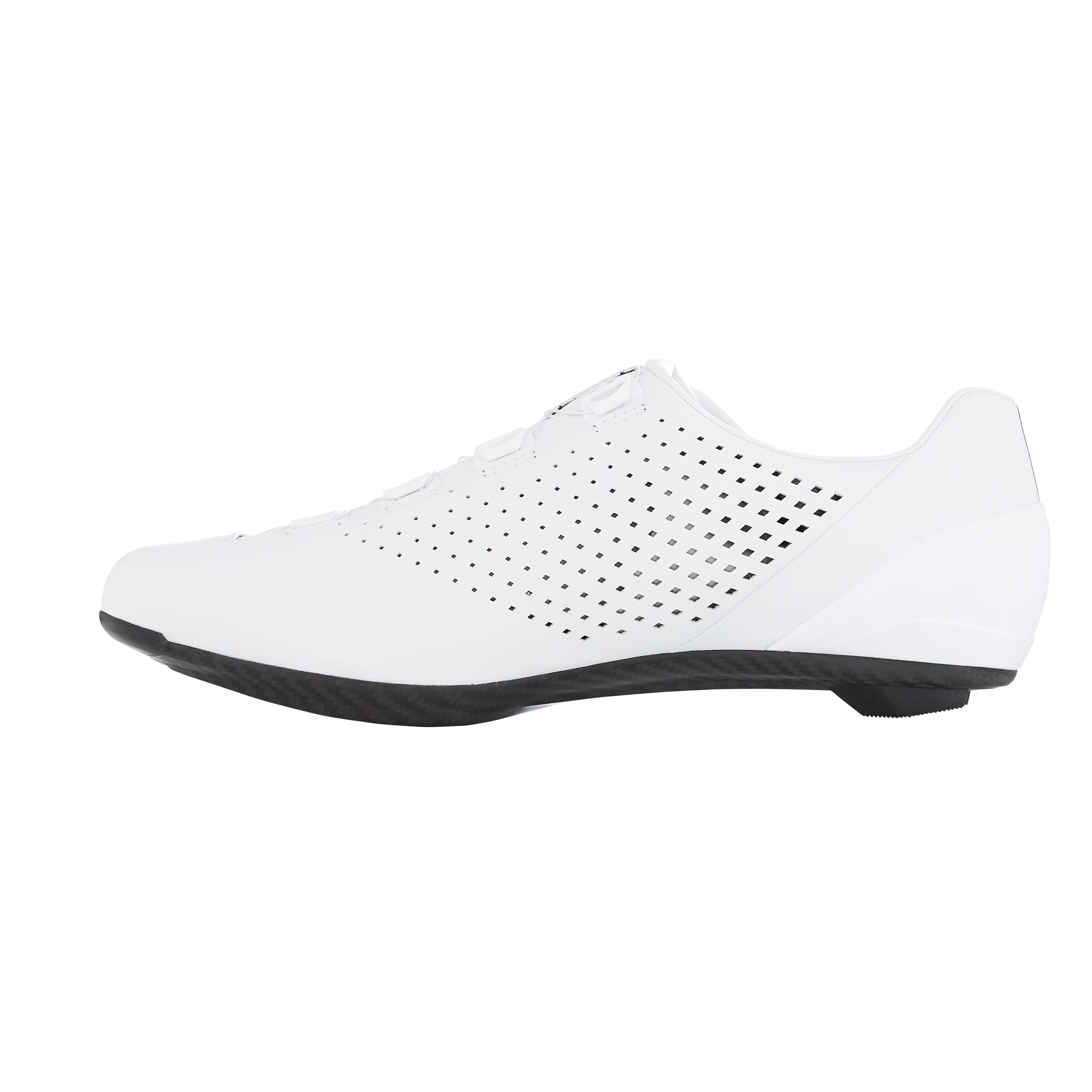 RoadR 900 Full Carbon Road Cycling Shoe - White 3/8