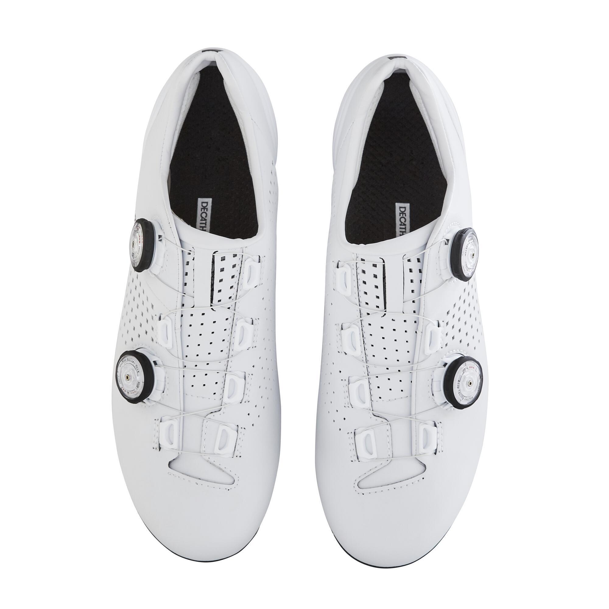 RoadR 900 Full Carbon Road Cycling Shoe - White 4/8