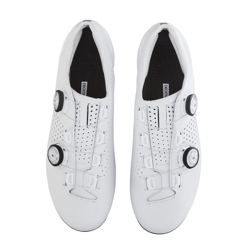 Calçado de Ciclismo de Estrada VAN RYSEL 900 Branco