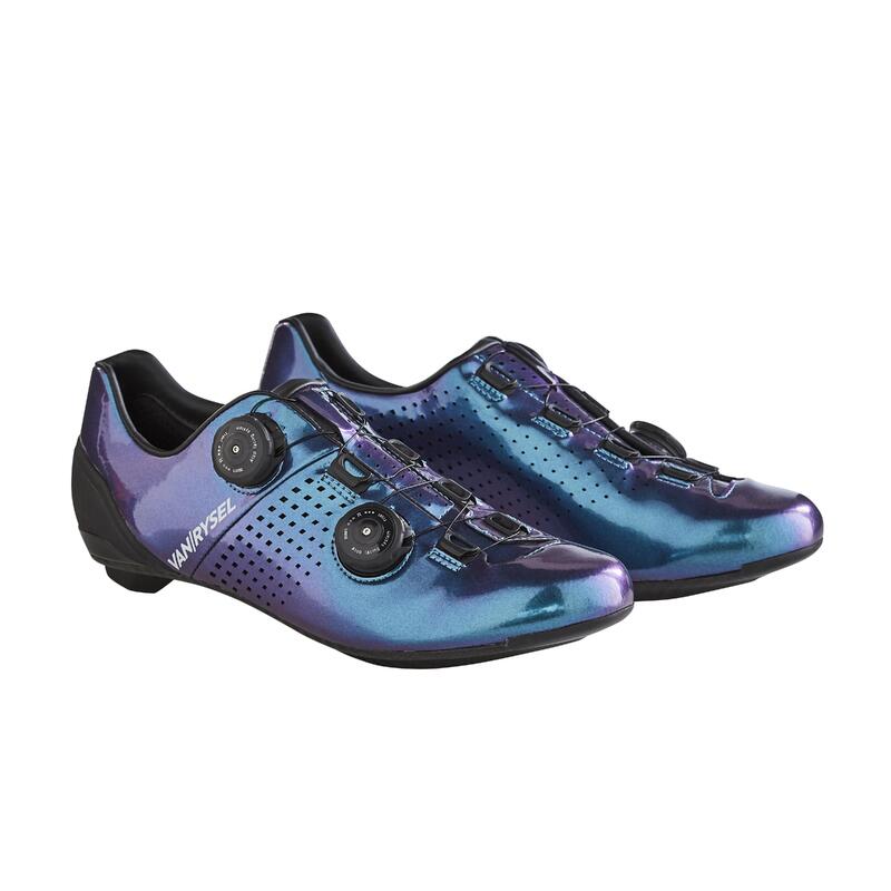 Chaussures de vélo route VAN RYSEL 900 bleu pétrole