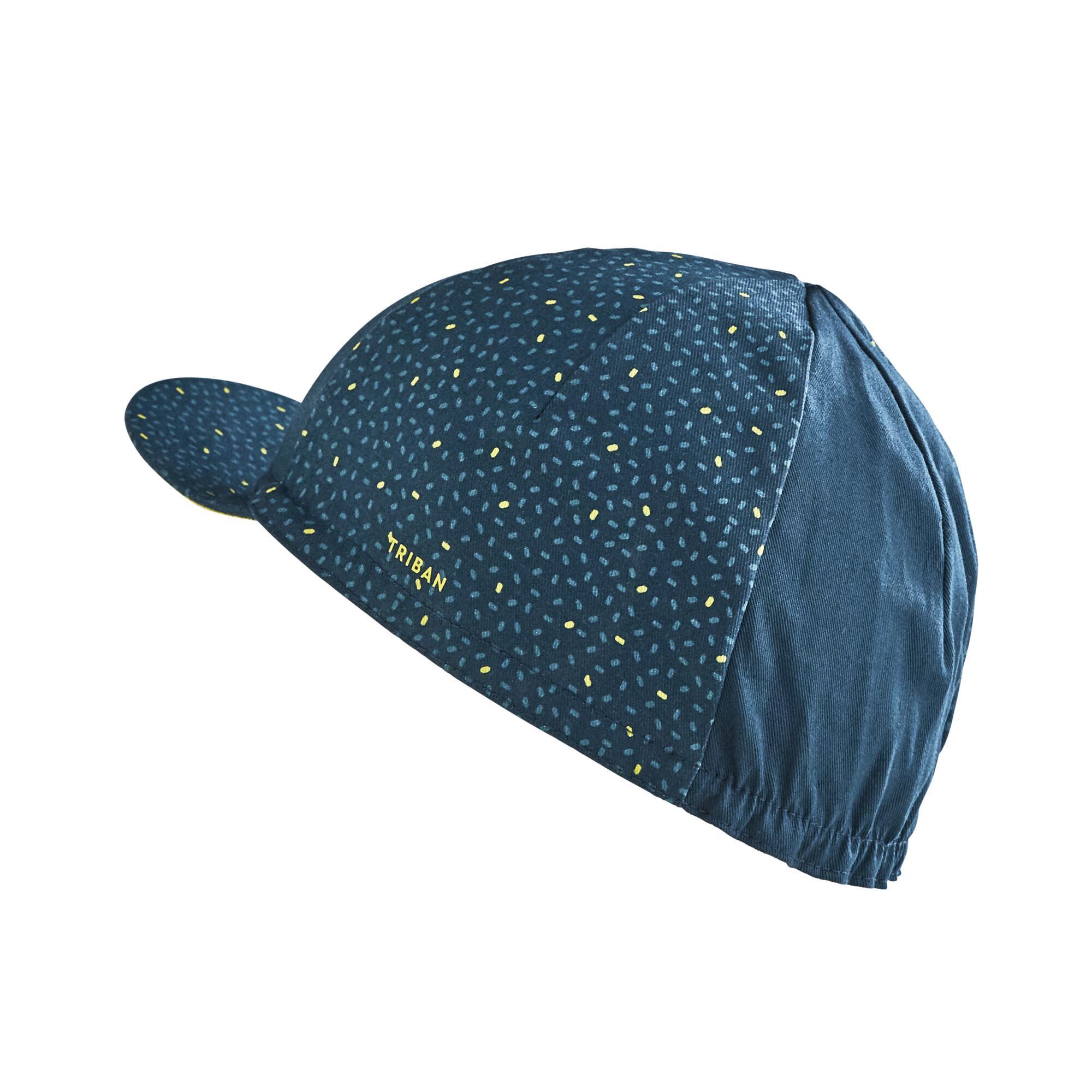 CASQUETTE DE VELO ROADR 500 BLEU PETROLE VAN RYSEL Decathlon