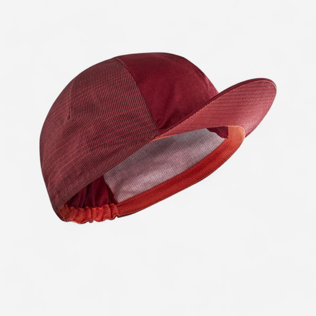 Cycling Cap RoadR 500 - Burgundy