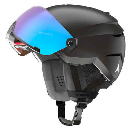 Ski helmet with visor - Atomic Vasor Visor - black