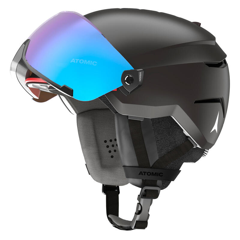 Casque de ski avec visière - Atomic Savor Visor noir