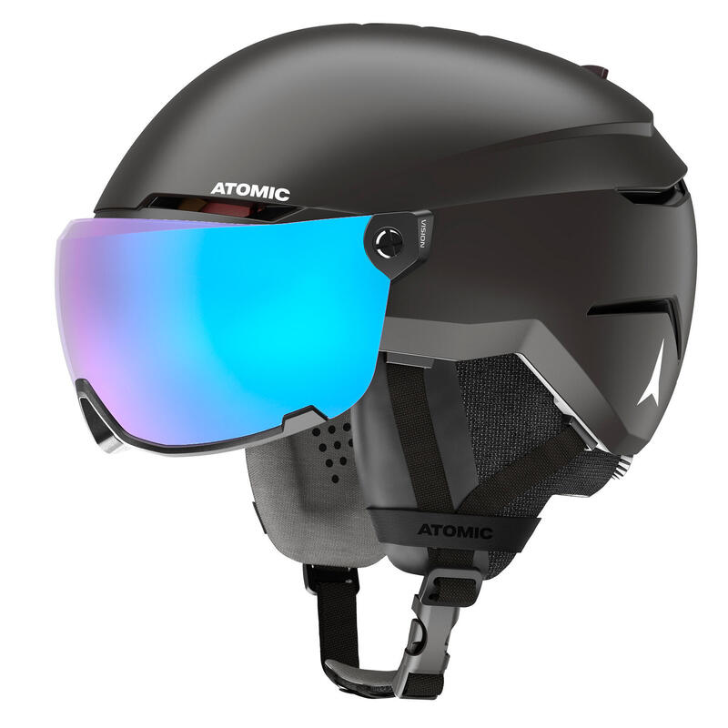 Capacete de ski com viseira - Atomic Savor Visor preto