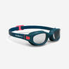 แว่นตาว่ายน้ำชนิดเลนส์ใสรุ่น SOFT ขนาด L (สีฟ้า/ชมพู)