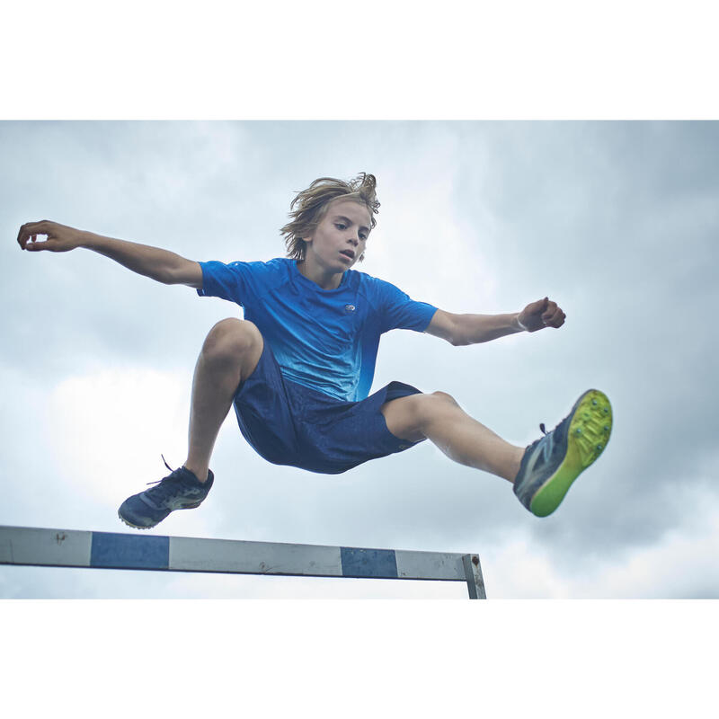 Atletiek spikes voor kinderen en volwassenen AT START marineblauw