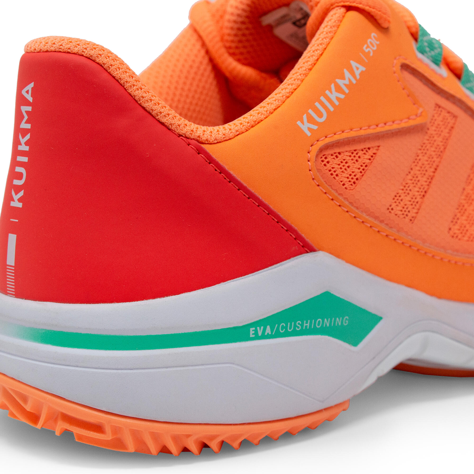 Women's Padel Shoes PS 500 - Salmon Orange 10/12