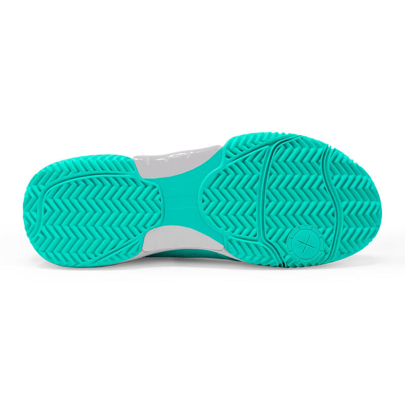 Padelschoenen voor dames PS 500 turquoise LUCIA SAINZ