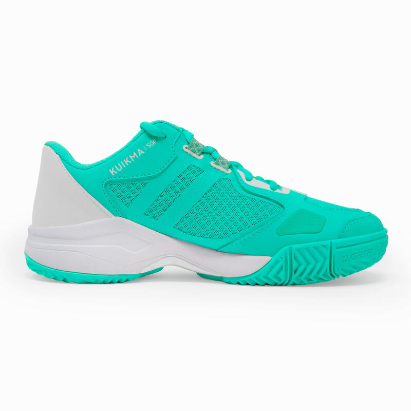 Padelschoenen voor dames PS 500 turquoise LUCIA SAINZ