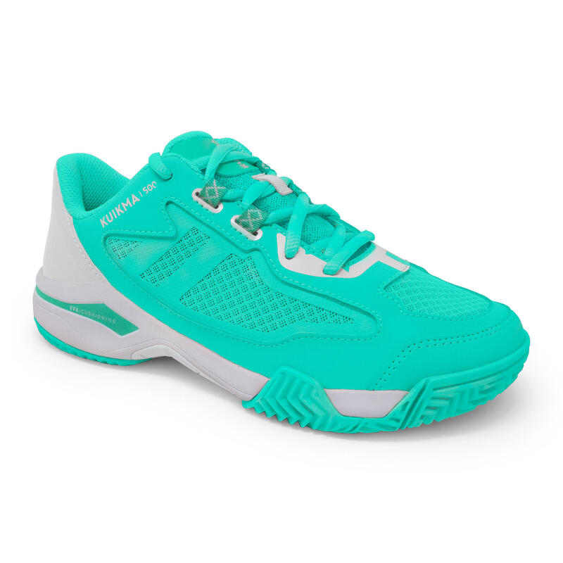 Chaussures de padel Femme - PS 500 turquoise