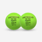 Foam Tennis Ball Twin-Pack TB100 - Green