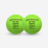 9cm Foam Tennis Ball TB100 Twin-Pack - Green