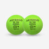 Schuimstof tennisballen TB100 9 cm groen 2 stuks