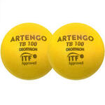 Foam Tennis Ball Twin-Pack TB100 - Yellow