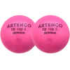 7cm Foam Tennis Ball TB100 Twin-Pack - Pink