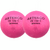 BALLE DE TENNIS EN MOUSSE TB100*2 7cm ROSE