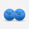 7cm Foam Tennis Ball TB100 Twin-Pack - Blue